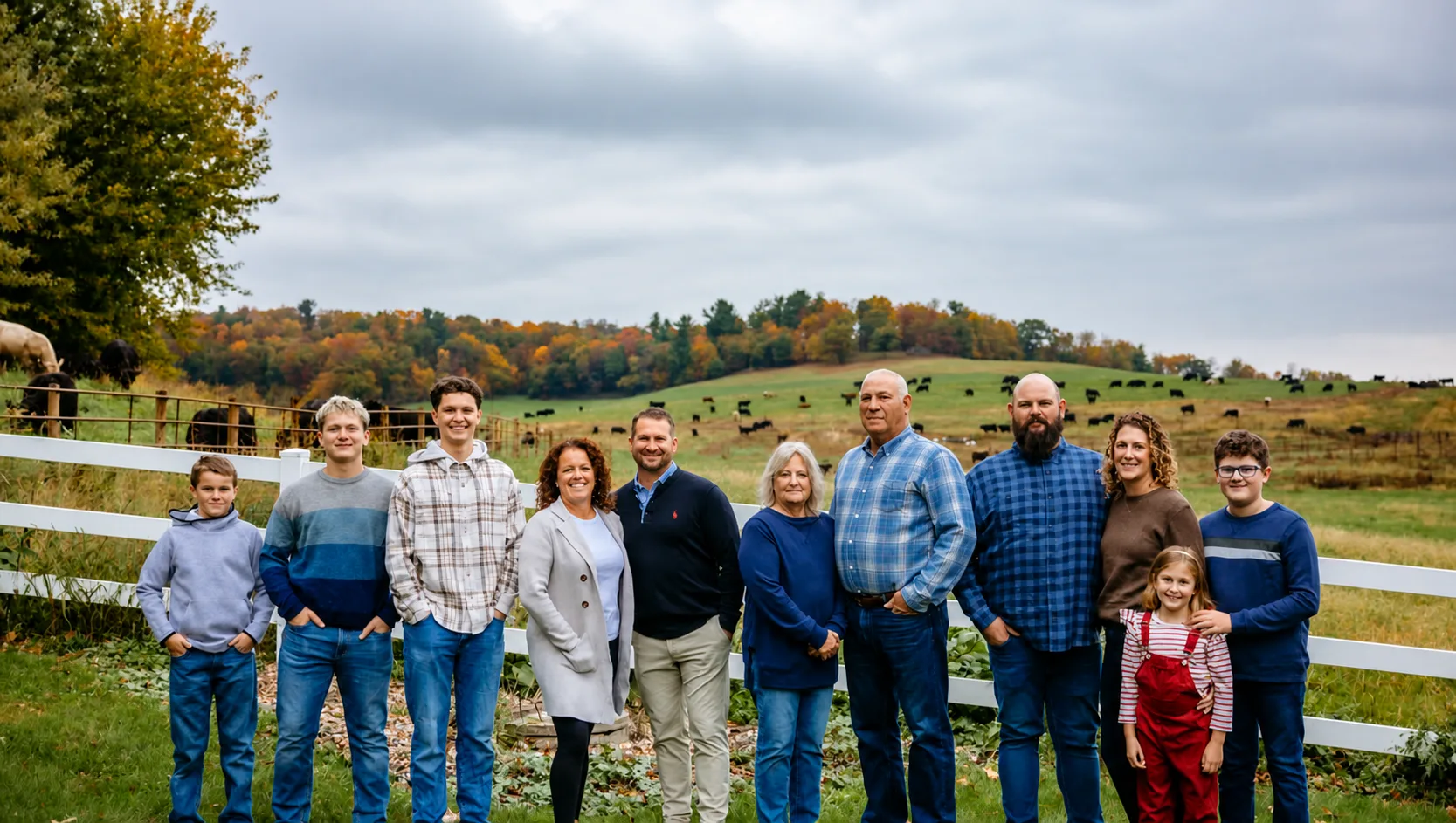 The Pelton family — eight generations on the same Wisconsin land